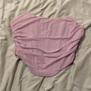 NWT lilac corset top